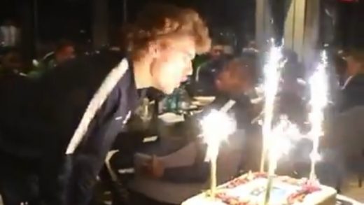 გრიზმანს დაბადების დღე მიულოცეს (ვიდეო) 9
