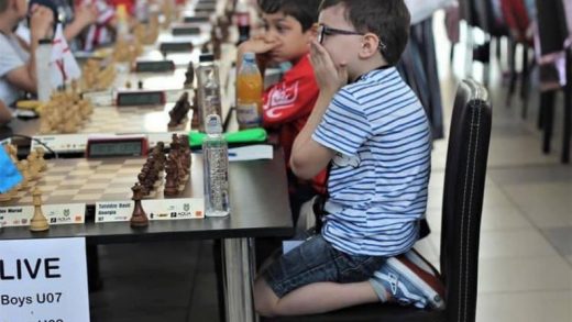 6 წლის დავით თათვიძე ჭადრაკში ევროპის ჩემპიონი გახდა! 1