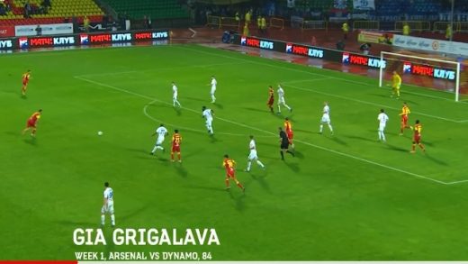 რუსეთის ჩემპიონატის პირველი ტურის საუკეთესო გოლებში ქართველების ორი გოლი მოხვდა (ვიდეო) 14