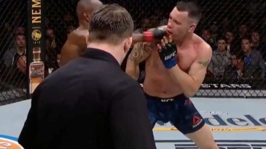UFC - კამარუ უსმანმა კოლბი კოვინგტონს ყბა ორ ადგილას გაუტეხა (ვიდეო) 18