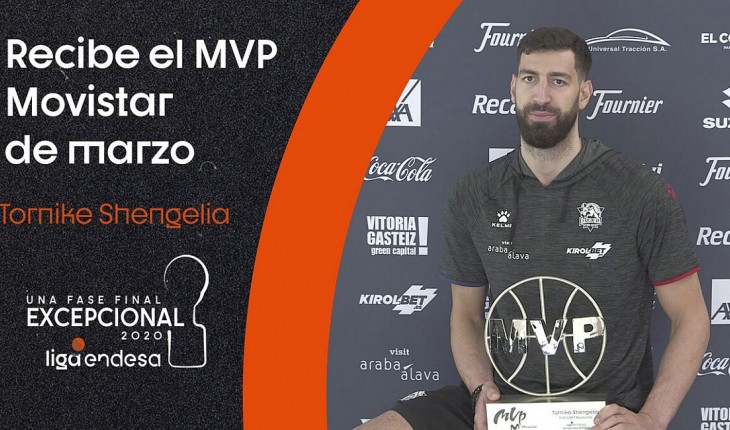 ზედიზედ მეორედ – თორნიკე შენგელია ესპანეთის ჩემპიონატის მარტის თვის MVP გახდა