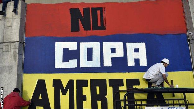 კოპა ამერიკა 2021 კოლუმბიაში აღარ გაიმართება