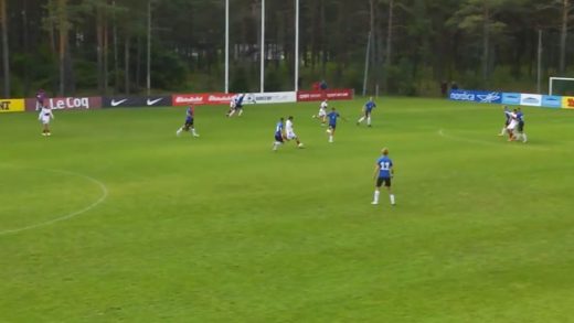 U19 | ოთარ მამაგეიშვილმა ესტონეთს ულამაზესი გოლი გაუტანა (ვიდეო) 3
