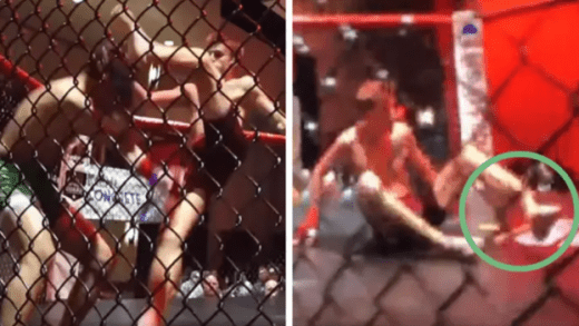 უიშვიათესი შემთხვევა MMA-ის ისტორიაში - მებრძოლმა მეტოქე დაანოკაუტა და თავად ფეხი მოიტეხა | VIDEO 1