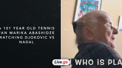 101 წლის ქართველი ქალბატონი, რომელიც ნადალისა და ჯოკოვიჩის შეხვედრას უყურებს | VIDEO 8