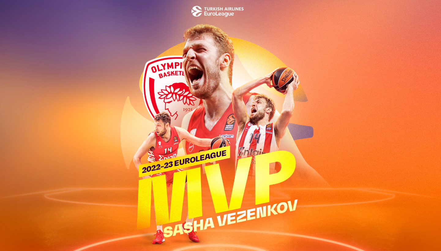 ოფიციალურად: საშა ვეზენკოვი ევროლიგის რეგულარული სეზონის MVP გახდა